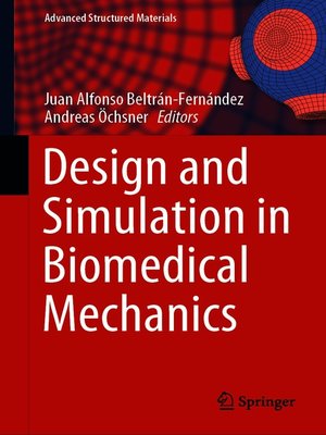 cover image of Design and Simulation in Biomedical Mechanics